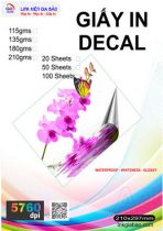 Giấy Decal A4